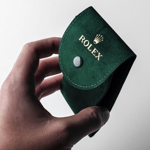 Rolex Green Pouch